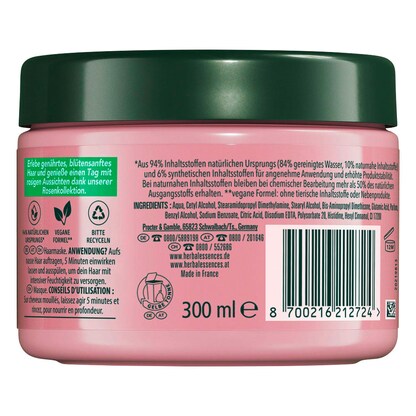Artikelbild 2 für Herbal Essences Rose Haarmaske 300 ml, Artikelnummer 273769