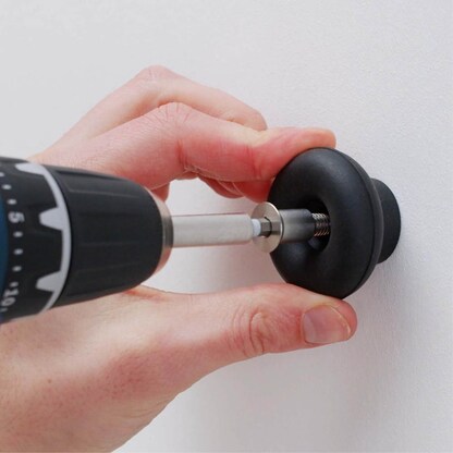 Artikelbild 4 für WAGNER® design yourself Garderobenhaken DOT GH 0213 mit 1 Haken grau, 1 St., Artikelnummer 418986