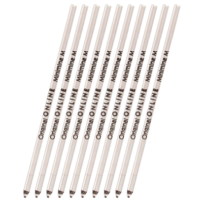 Artikelbild für ONLINE® D1 Kugelschreiberminen M schwarz, 10 St., Artikelnummer 283913