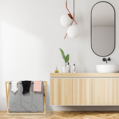 Artikelbild 3 für relaxdays Wäschesortierer grau, 1 St., Artikelnummer 361812