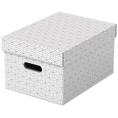 Artikelbild 2 für Esselte Home Aufbewahrungsboxen 17,5 l weiß 26,5 x 36,5 x 20,5 cm, 3 St., Artikelnummer 652261
