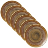 Artikelbild 1 für HEART & SOUL Teller Perfect Match Cumin hellbraun Ø 30,0 cm, 6 St., Artikelnummer 107439