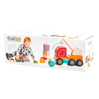 Artikelbild 3 für CUBiKA LKW mit Kran 13982 Spielzeugauto, Artikelnummer 234098