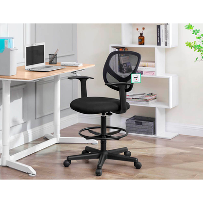 Artikelbild 2 für SONGMICS Arbeitsdrehstuhl schwarz, Artikelnummer 289577