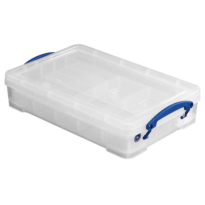 Artikelbild 9 für Really Useful Box Aufbewahrungsbox 4,0 l transparent 39,5 x 25,5 x 8,8 cm, 1 St., Artikelnummer 327849
