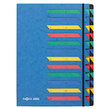 Artikelbild 1 für PAGNA Ordnungsmappe 24 Fächer blau, 1 St., Artikelnummer 177287