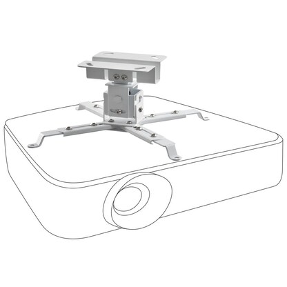 Artikelbild 4 für celexon Beamer-Deckenhalterung Multicel 1200W weiß, Artikelnummer 693594