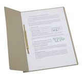 Artikelbild 1 für Ösenhefter Karton grau DIN A4, halber Deckel, 20 St., Artikelnummer 232058