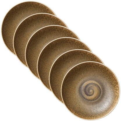 Artikelbild für HEART & SOUL Teller Perfect Match Cumin hellbraun Ø 23,0 cm, 6 St., Artikelnummer 107499