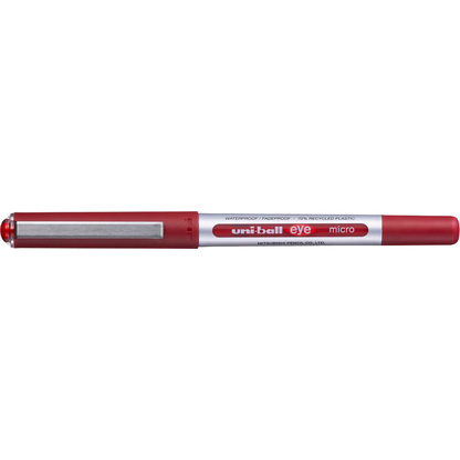 Artikelbild 4 für uni-ball eye micro UB-150E Tintenroller silber 0,2 mm, Schreibfarbe: rot, 12 St., Artikelnummer 473322