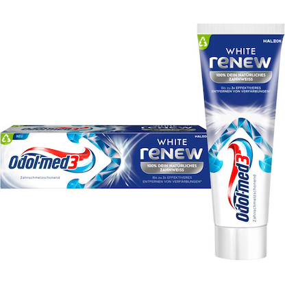 Artikelbild für Odol-med3® WHITE renew Zahnpasta 75 ml, Artikelnummer 569998