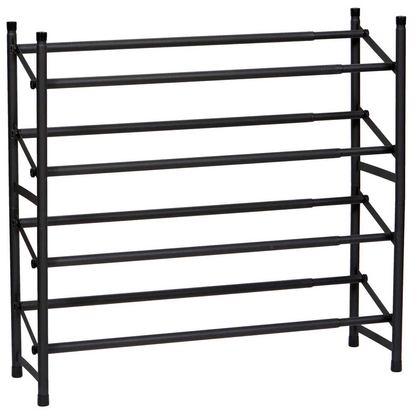 Artikelbild 13 für LOVE !T STORE !T Teleskop-Schuhregal LOFT schwarz 62,0 - 116,0 x 23,0 x 36,0 cm, 1 St., Artikelnummer 740489