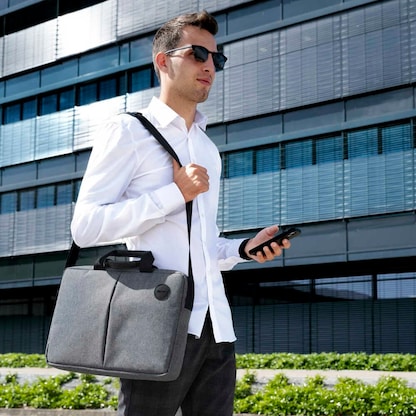 Artikelbild 5 für hama Laptoptasche Genua Polyester grau 00227053 bis 39,6 cm (15,6 Zoll), Artikelnummer 755726