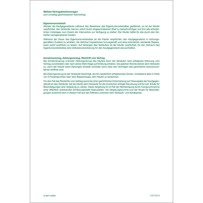 Artikelbild 6 für RNK-Verlag 586 Kfz-Kaufverträge, 25 St., Artikelnummer 643294