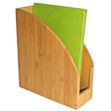 Artikelbild 1 für WEDO Stehsammler Bambus 611307 braun Bambus, DIN A4, Artikelnummer 260120