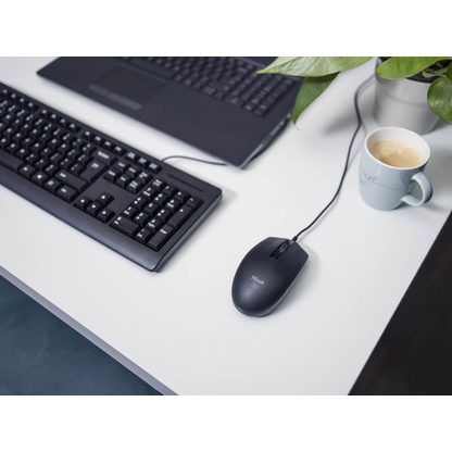 Artikelbild 3 für Trust TM-101 Maus kabelgebunden schwarz, Artikelnummer 975381