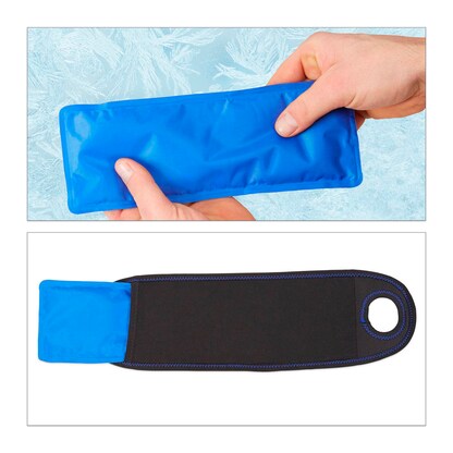 Artikelbild 4 für relaxdays Kühlpad Handgelenk 10027262_0 schwarz, 1 St., Artikelnummer 140636