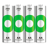 Artikelbild 1 für GP Akkus ReCyko+ Ni-MH Mignon AA 2.100 mAh, 4 St., Artikelnummer 255267