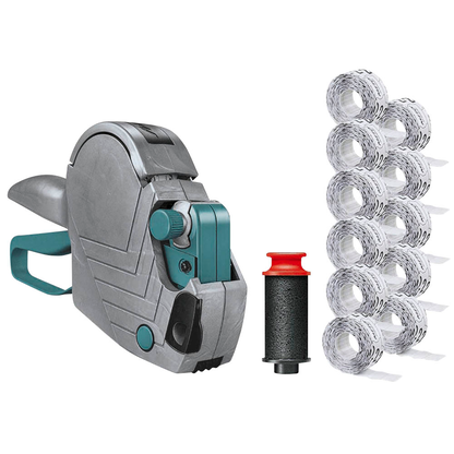 Artikelbild für METO Starter Kit Basic S 822 Preisauszeichner silber, Artikelnummer 250979