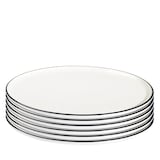 Artikelbild 1 für ID Fine Pizzateller Modest Black Mesa grau Ø 33,0 cm, 6 St., Artikelnummer 634166