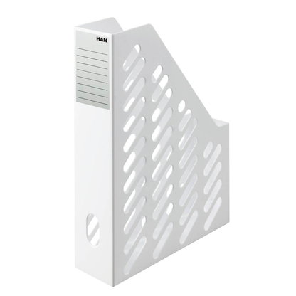 Artikelbild 2 für HAN Stehsammler Klassik 1600-12D weiß Kunststoff, DIN A4, 2 St., Artikelnummer 437309