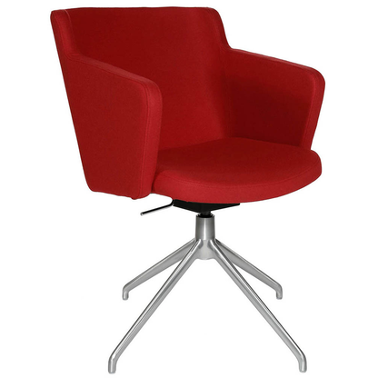 Artikelbild für Topstar Besuchersessel SFH 1.0 rot edelstahl, Optik matt Stoff 58,0 x 66,0 x 87,0 - 90,0 cm, 1 St., Artikelnummer 593210