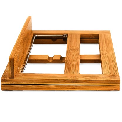 Artikelbild 5 für relaxdays Buchstütze braun 33,0 x 22,5 x 22,0 cm, 1 St., Artikelnummer 471522