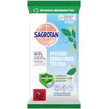 Artikelbild 1 für SAGROTAN® feuchte Allzweck-Reinigungstücher 1-lagig weiß, 60 Tücher, Artikelnummer 854450
