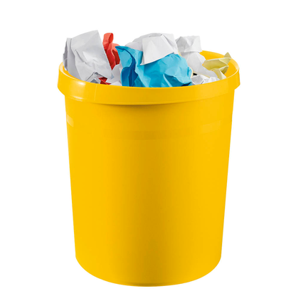 Artikelbild für HAN Grip Papierkorb 18,0 l gelb, 1 St., Artikelnummer 443808