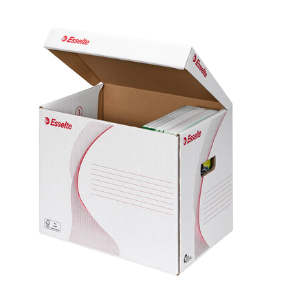 Artikelbild 9 für Esselte Archivcontainer weiß 39,8 x 28,0 x 30,2 cm, 10 St., Artikelnummer 515062