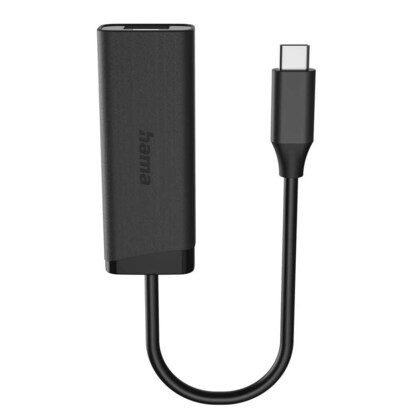 Artikelbild 2 für hama USB C/RJ 45 LAN-Adapter, Artikelnummer 756159