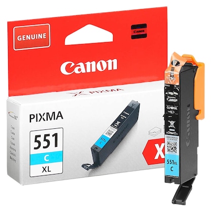 Artikelbild für Canon CLI-551 XL C cyan Druckerpatrone, Artikelnummer 159426