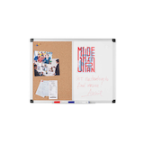 Artikelbild 1 für Bi-Office Whiteboard-Pinnwand MAYA KOMBI 60,0 x 45,0 cm Kork braun, Artikelnummer 611244