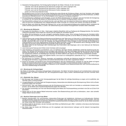 Artikelbild 2 für RNK-Verlag 523 Mietverträge für Wohnungen, 25 St., Artikelnummer 643837