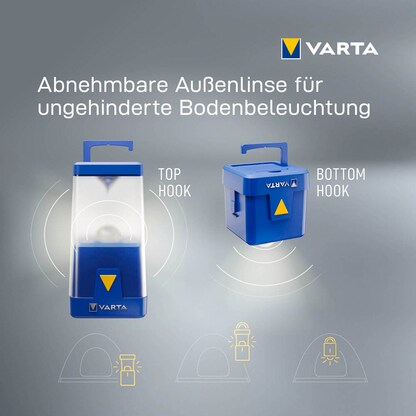 Artikelbild 4 für VARTA Outdoor Ambiance L20 LED Campinglampe blau, 1 St., Artikelnummer 775884