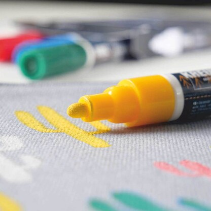 Artikelbild 16 für KREUL Opak Stoffmalfarbe farbsortiert, 5 St., Artikelnummer 115919