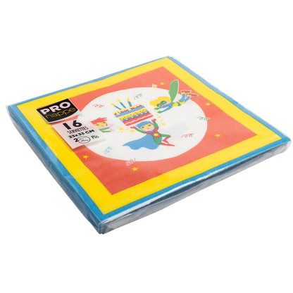 Artikelbild für PROnappe Servietten Superheld 16 St., Artikelnummer 362109