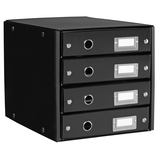 Artikelbild 1 für LEITZ Schubladenbox Click & Store schwarz 60490095, DIN A4 mit 4 Schubladen, 1 St., Artikelnummer 683003