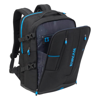 Artikelbild 4 für RIVACASE Laptop-Rucksack Borneo 7860 Kunstfaser schwarz bis 44,0 cm (17,3 Zoll), Artikelnummer 118394