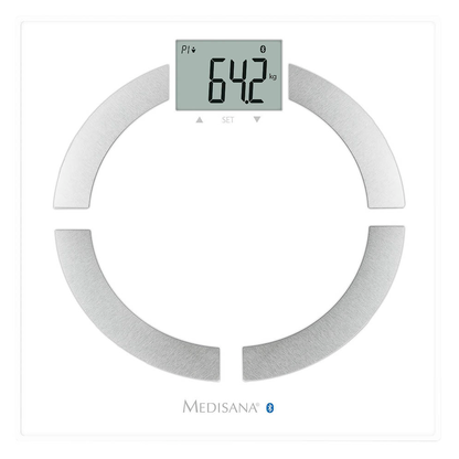 Artikelbild für medisana Personenwaage BS 444 connect weiß für max. 180,0 kg, Artikelnummer 166337