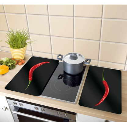 Artikelbild 8 für WENKO Herdabdeckplatten Hot Peperoni schwarz, 2 St., Artikelnummer 530394