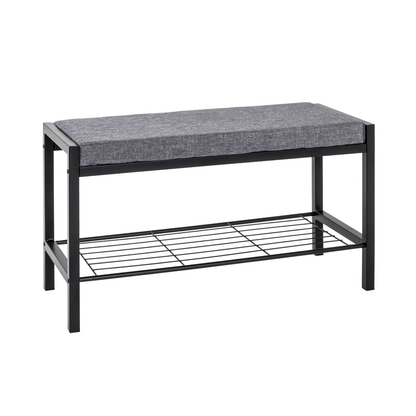 Artikelbild für HAKU Möbel Schuhbank 18519 grau Metall 80,0 cm, Artikelnummer 557252