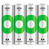 Artikelbild 1 für GP Akkus ReCyko+ Ni-MH Mignon AA 2.600 mAh, 4 St., Artikelnummer 255259