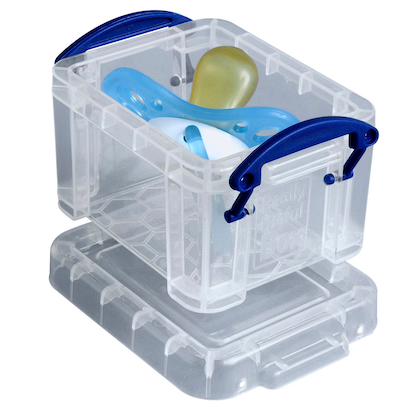 Artikelbild 2 für Really Useful Box Aufbewahrungsbox 0,14 l transparent 9,0 x 6,5 x 5,5 cm, 1 St., Artikelnummer 327813