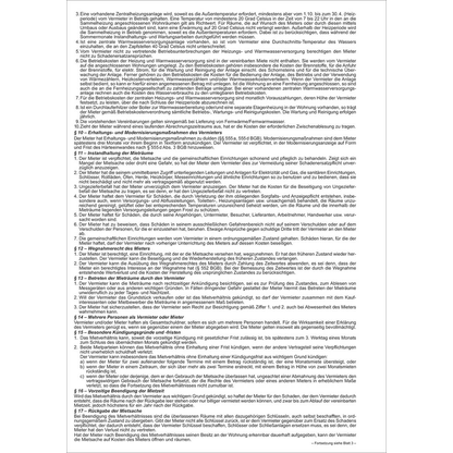 Artikelbild 4 für RNK-Verlag 523 Mietverträge für Wohnungen, 25 St., Artikelnummer 643837