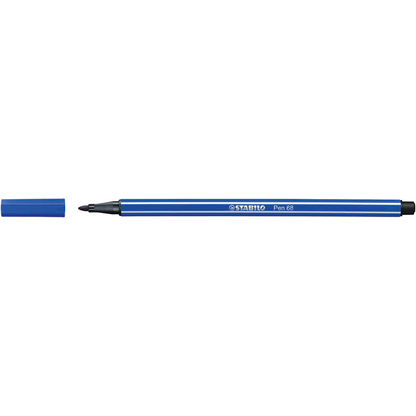 Artikelbild für STABILO Pen 68 Filzstift blau, 1 St., Artikelnummer 897583