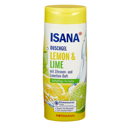 Artikelbild 2 für ISANA LEMON & LIME Duschgel 300 ml, Artikelnummer 547271