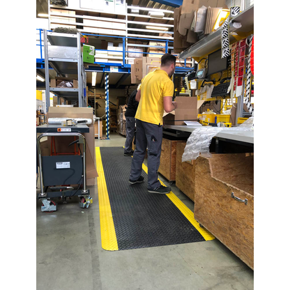 Artikelbild 2 für miltex Anti-Ermüdungsmatte Yoga Dome Basic schwarz, gelb 60,0 x 90,0 cm, Artikelnummer 868247