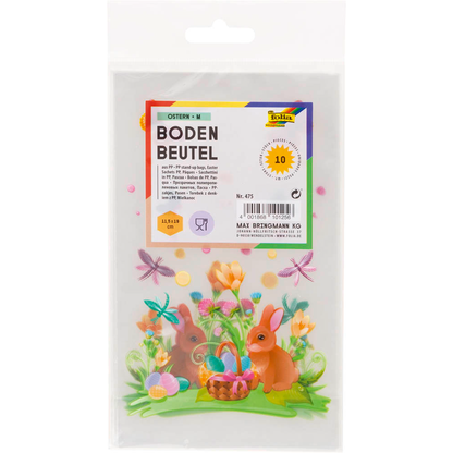 Artikelbild für folia PP-Bodenbeutel M Ostern 11,5 x 19,0 cm, 10 St., Artikelnummer 240113
