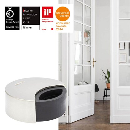 Artikelbild 7 für WAGNER® design yourself EH 5151 Türstopper Zinkdruckguss, Kautschuk Ø 5,0 cm, Artikelnummer 420057